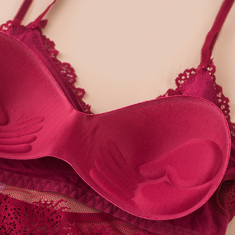 Bra olahraga Lingerie seksi 3D - Bralette Triangle Set ulasan dan harga