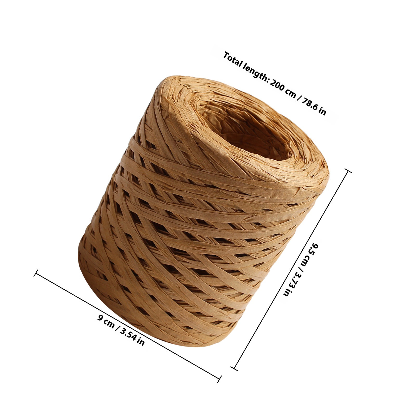 1 Rol Tali Kertas Raffia Anyam - Crochet Bag Raffia ulasan dan harga