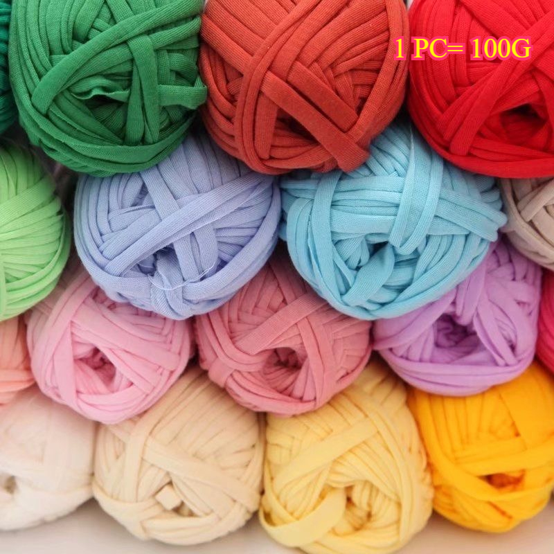 Kaus 100G Benang Rajut untuk T - Crochet Bag Raffia ulasan dan harga