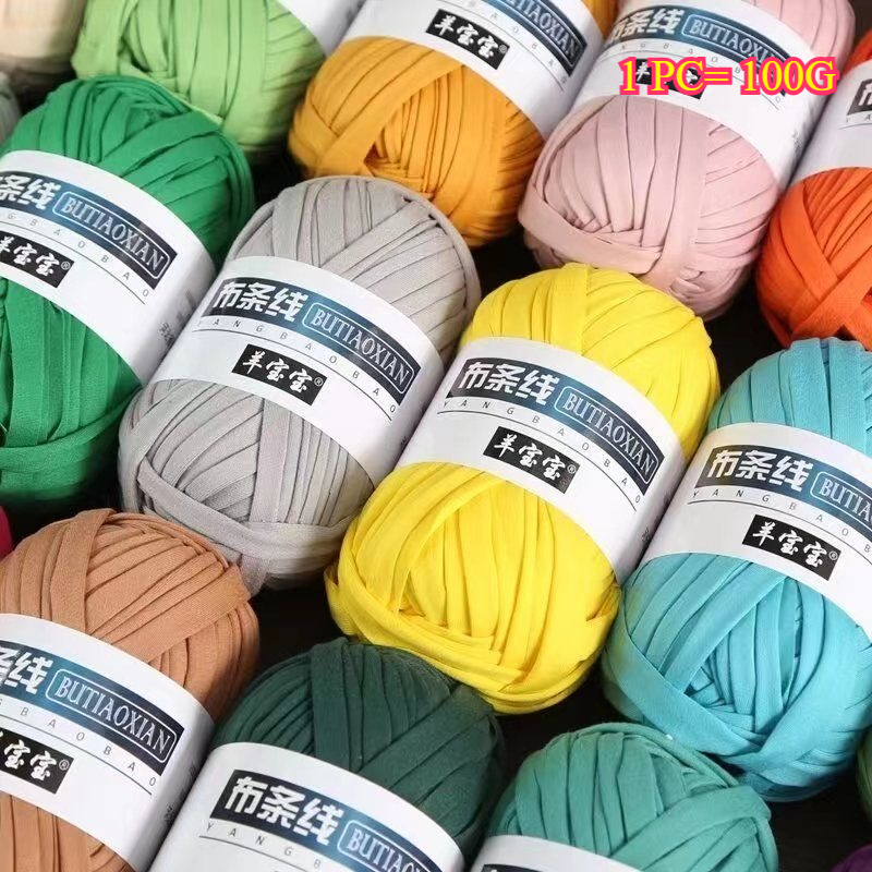 Kaus 100G Benang Rajut untuk T - Crochet Bag Raffia ulasan dan harga